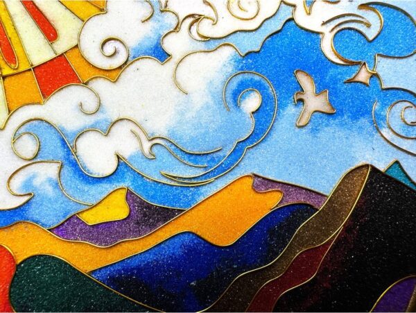 Cross and the Four Rivers Cloisonné Kit - Image 3
