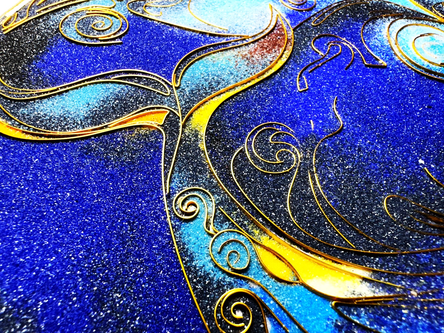 Blue Whale Cloisonné Kit Blue Whale Cloisonné Kit - Image 3