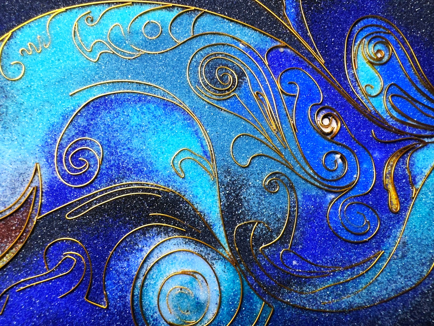 Blue Whale Cloisonné Kit Blue Whale Cloisonné Kit - Image 6