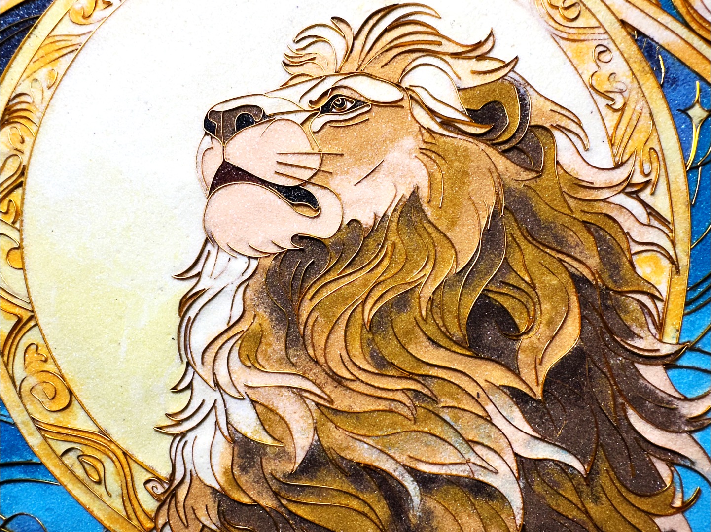 Lion King Cloisonné Kit Lion King Cloisonné Kit - Image 2